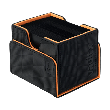 Vault X - Exo-Tec® Sideloading Deck Box 100+ - Black/Electric Orange