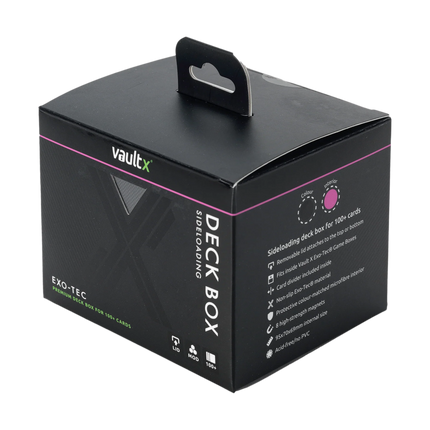 Vault X - Exo-Tec® Sideloading Deck Box 100+ - Black/Electric Pink