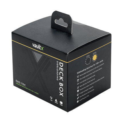 Vault X - Exo-Tec® Sideloading Deck Box 100+ - Black/Electric Yellow