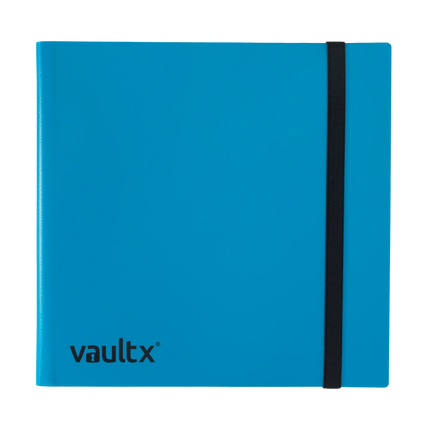 Vault X - 12-Pocket Strap Binder - Blue