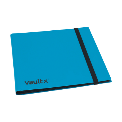 Vault X - 12-Pocket Strap Binder - Blue