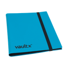 Vault X - 9-Pocket Strap Binder - Blue