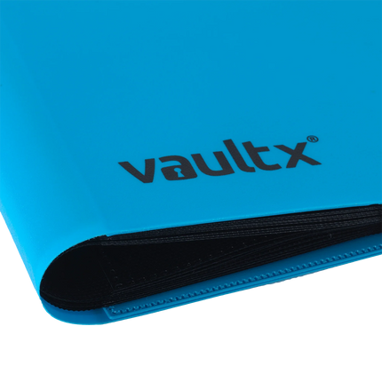 Vault X - 12-Pocket Strap Binder - Blue