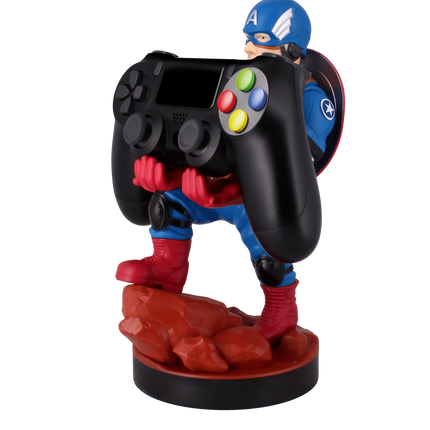Cable Guys - Marvel - Captain America - Phone & Controller Holder - The Card Vault