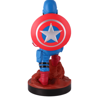 Cable Guys - Marvel - Captain America - Phone & Controller Holder - The Card Vault