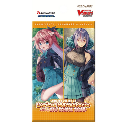 Cardfight!! Vanguard OverDress - Lyrical Booster - 02 Lyrical Monasterio: It's a New School Term Booster Box - The Card Vault