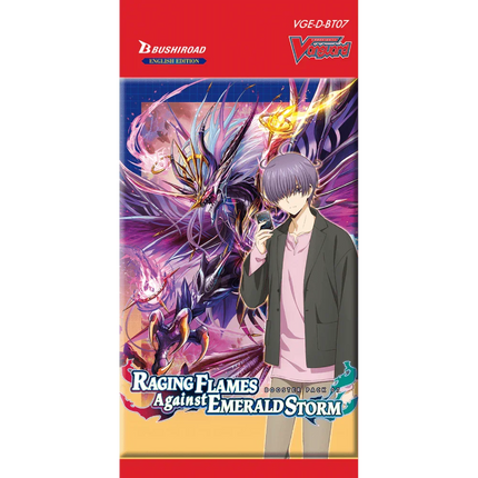 Cardfight!! Vanguard - will+Dress: Raging Flames Against Emerald Storm Booster Pack - The Card Vault