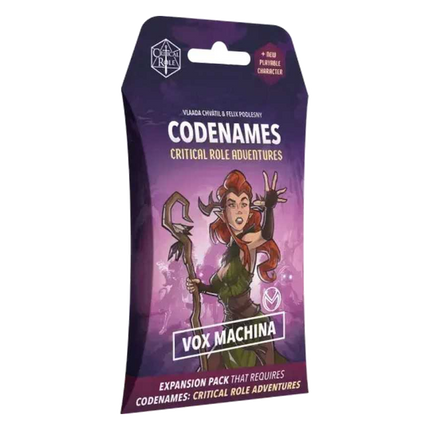 Codenames Critical Role Adventures - Vox Machina Expansion official product image