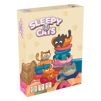 Sleepy Cats retail game box