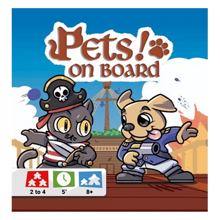 Pets on Board retail game box