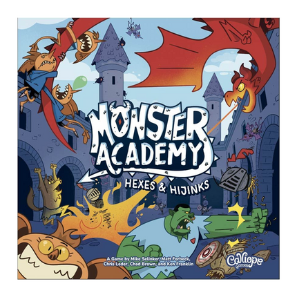 Monster Academy Hexes and Hijinks original English cover