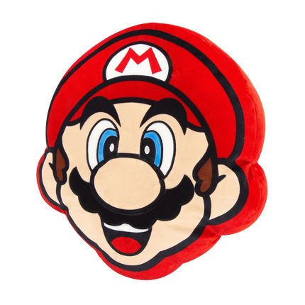 Club Mocchi Mocchi - Super Mario - Mario Head 15" Mega Plush - The Card Vault