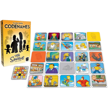 Codenames Simpsons - The Card Vault