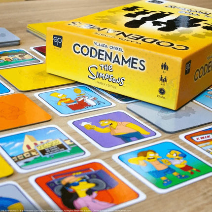 Codenames Simpsons - The Card Vault