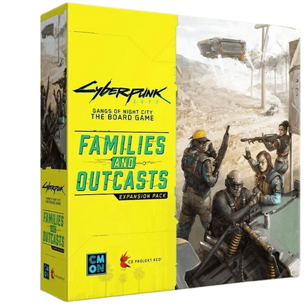 Cyberpunk 2077: Gangs of Night City - The Board Game - Families and Outcasts Expansion - The Card Vault