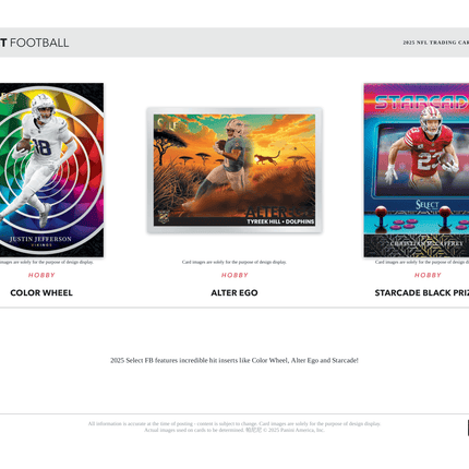 Panini - 2025 Select American Football (NFL) - Hobby Box