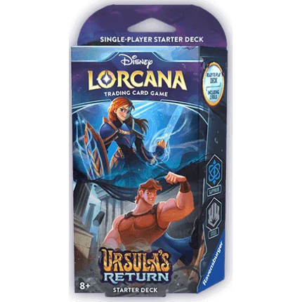 Disney - Lorcana TCG - Ursula’s Return - Starter Deck - Anna & Hercules