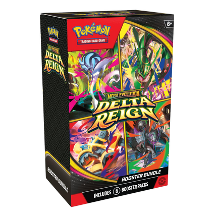 Pokemon Mega Evolution Delta Reign six-pack English booster bundle