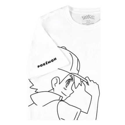 Difuzed - Pokemon - Ash Short Sleeved T-Shirt - The Card Vault