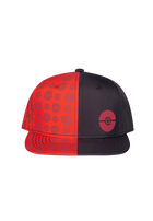 Difuzed - Pokemon - Black and Red Pokeball Snapback Cap - The Card Vault
