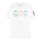 Difuzed - Pokemon - Bulbasaur, Charmander, Squirtle Short Sleeved T-Shirt - The Card Vault