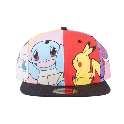 Difuzed - Pokemon - Multi Pop Art Snapback Cap - The Card Vault
