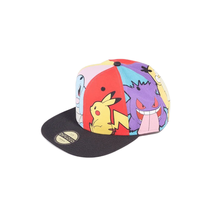 Difuzed - Pokemon - Multi Pop Art Snapback Cap - The Card Vault