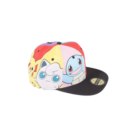 Difuzed - Pokemon - Multi Pop Art Snapback Cap - The Card Vault