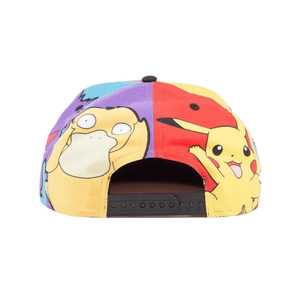 Difuzed - Pokemon - Multi Pop Art Snapback Cap - The Card Vault