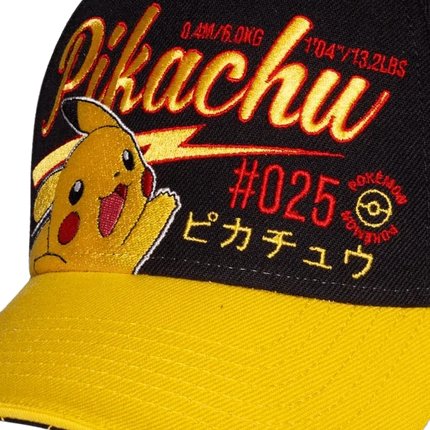 Difuzed - Pokemon - Pikachu Adjustable Cap - The Card Vault