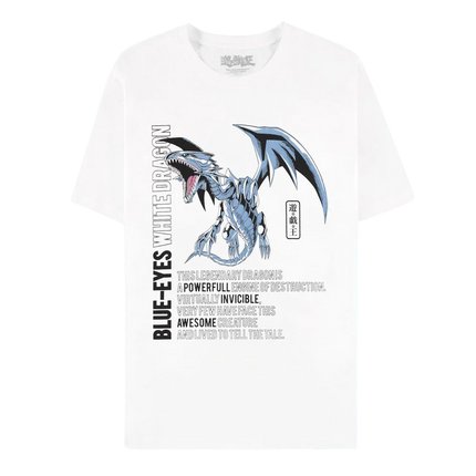 Difuzed - Yu-Gi-Oh! - Blue-Eyes White Dragon Short Sleeved T-Shirt - The Card Vault