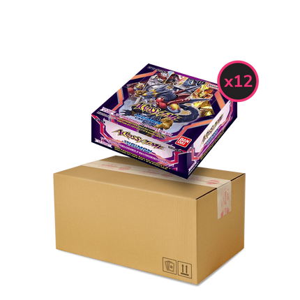 Digimon Card Game: Across Time (BT12) Display Case (12x Booster Boxes) - The Card Vault