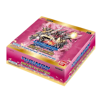 Digimon Card Game: Great Legend (BT04) Booster Box - The Card Vault