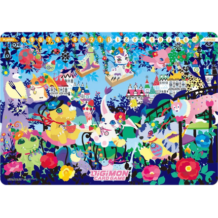 Digimon Card Game: Playmat and Card Set 2 - Floral Fun (PB-09) - The Card Vault