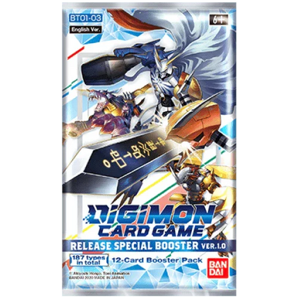 Digimon Card Game: Release Special Booster Ver.1.0 (BT01-03) Booster Box - The Card Vault