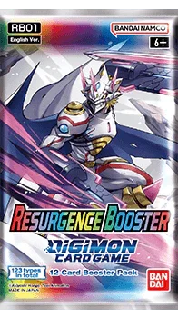 Digimon Card Game: Resurgence Booster (RB01) Booster Pack - The Card Vault