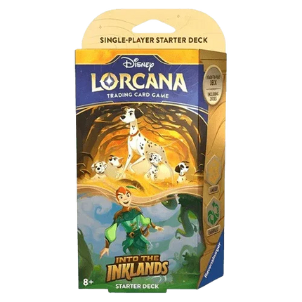 Disney - Lorcana TCG - Into The Inklands - Starter Deck - Pongo and Peter Pan - The Card Vault