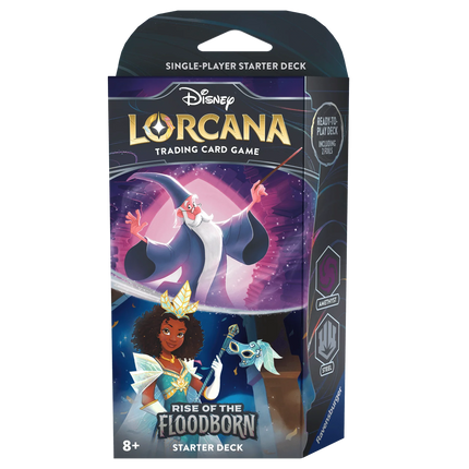 Disney - Lorcana TCG - Rise of the Floodborn - Starter Deck - Amethyst and Steel - The Card Vault