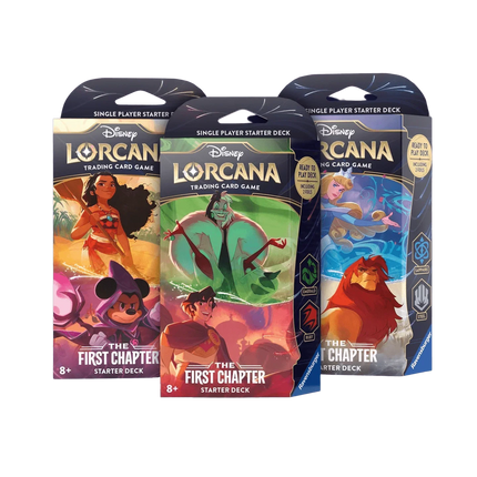 Disney - Lorcana TCG - The First Chapter - Starter Deck - Cruella & Aladdin - The Card Vault