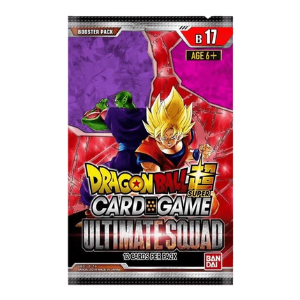 Dragon Ball Super CG: Unison Warrior Series - Ultimate Squad (DBS-B17) Booster Box - The Card Vault