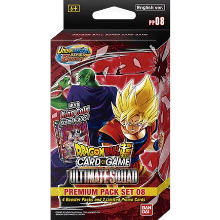 Dragon Ball Super CG: Zenkai Premium Pack Set 08 (PP08) - The Card Vault