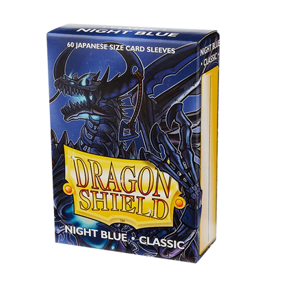 Dragon Shield - Classic Sleeves - Japanese Size - 60pk - Night Blue - The Card Vault