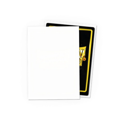 Dragon Shield - Classic Sleeves - Japanese Size - 60pk - White - The Card Vault
