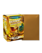 Dragon Shield - Classic Sleeves - Standard Size - 100pk - Gold - The Card Vault