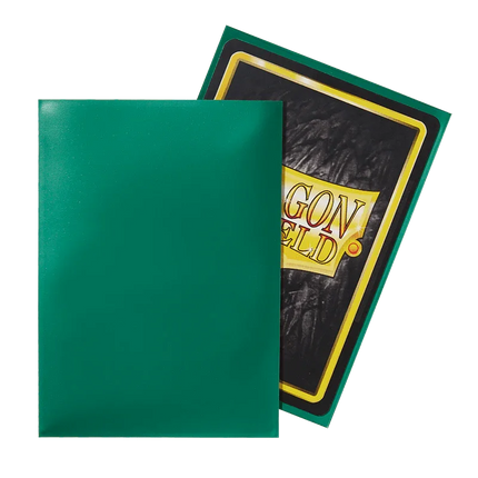 Dragon Shield - Classic Sleeves - Standard Size - 100pk - Green - The Card Vault