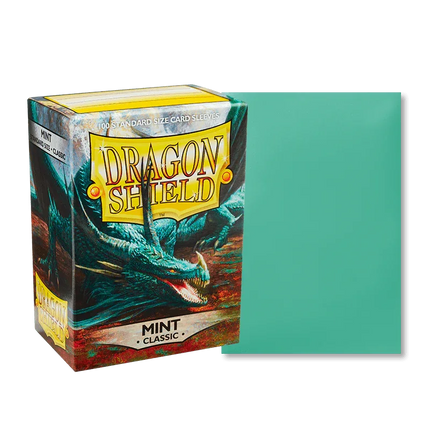 Dragon Shield - Classic Sleeves - Standard Size - 100pk - Mint - The Card Vault