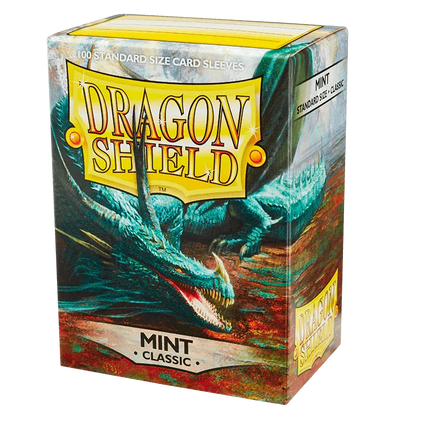 Dragon Shield - Classic Sleeves - Standard Size - 100pk - Mint - The Card Vault