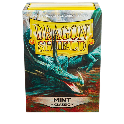 Dragon Shield - Classic Sleeves - Standard Size - 100pk - Mint - The Card Vault