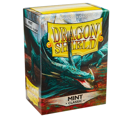 Dragon Shield - Classic Sleeves - Standard Size - 100pk - Mint - The Card Vault