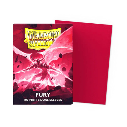 Dragon Shield - Dual Matte Sleeves - Standard Size - 100pk - Fury - The Card Vault